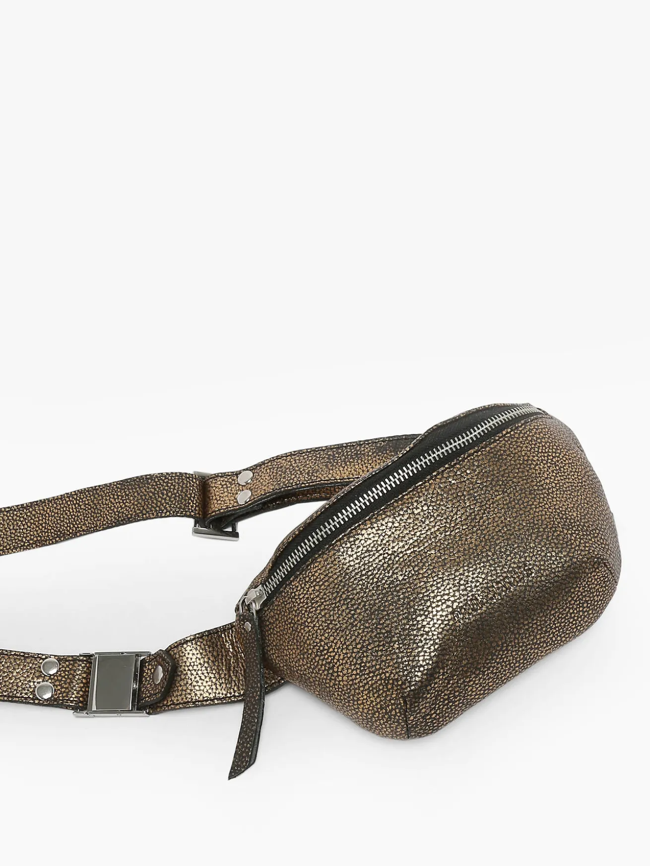 Sac banane XS Granite cuir PAUL MARIUS