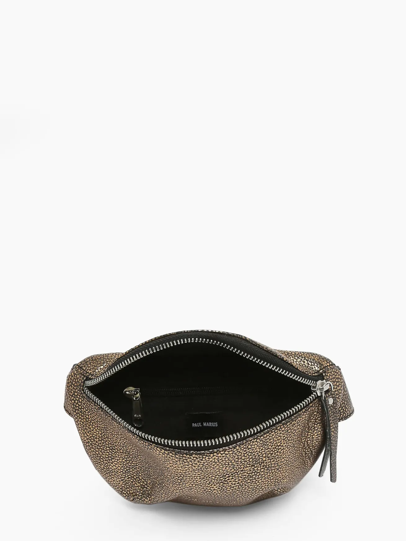 Sac banane XS Granite cuir PAUL MARIUS