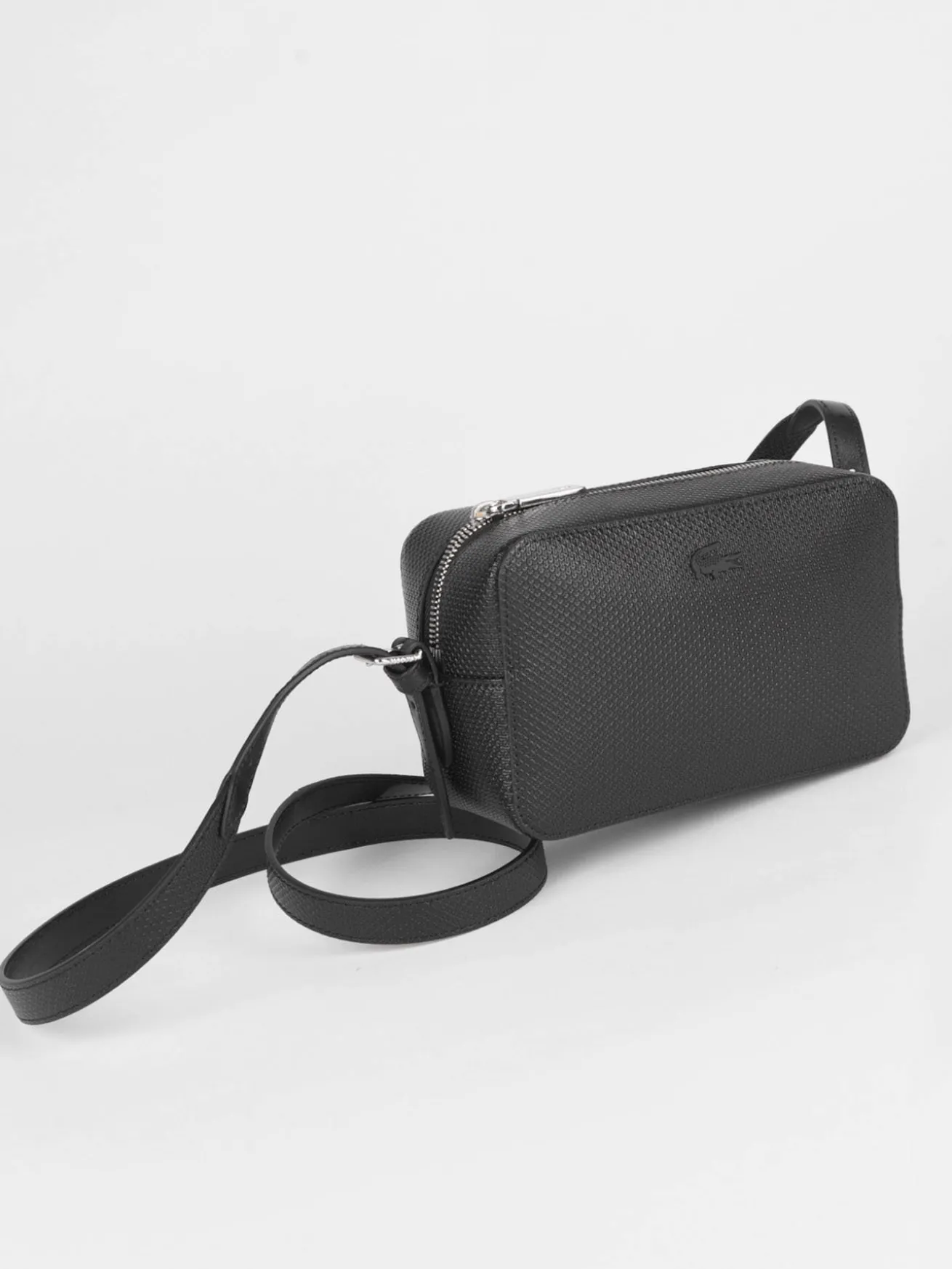 SAC BANDOULIERE Chantaco cuir LACOSTE