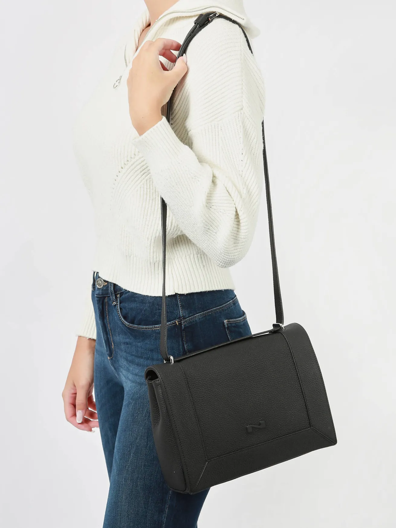 Sac bandoulière Amsterdam cuir NATHAN BAUME
