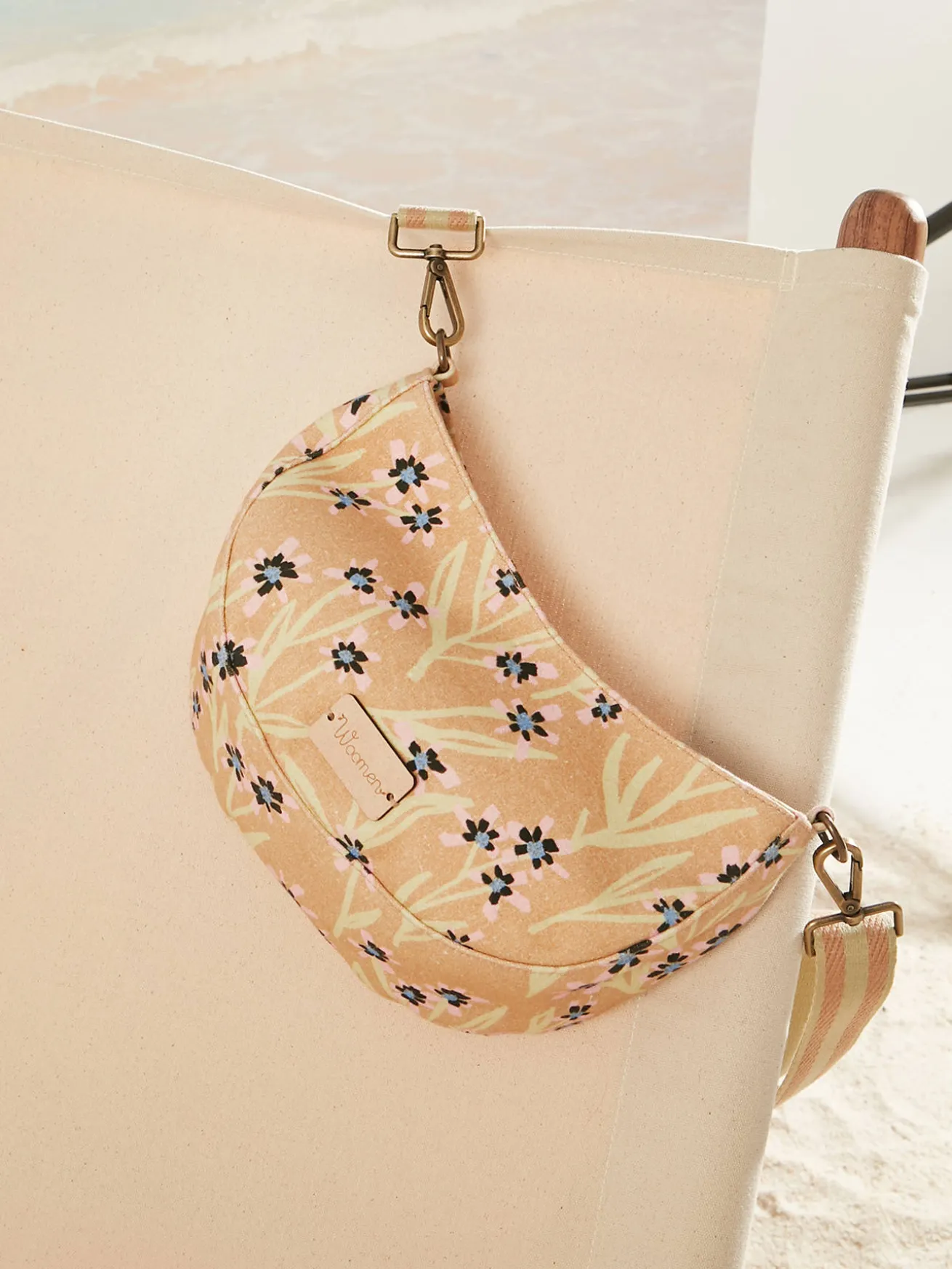 Sac bandoulière Angelonia coton WOOMEN