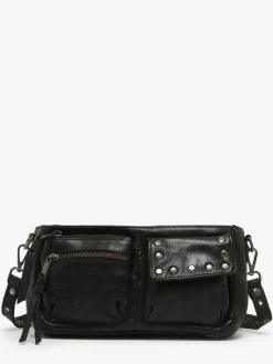 Sac bandoulière Barcelone cuir BASILIC PEPPER
