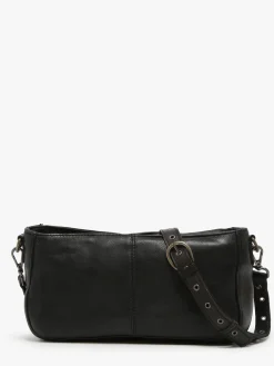 Sac bandoulière Barcelone cuir BASILIC PEPPER