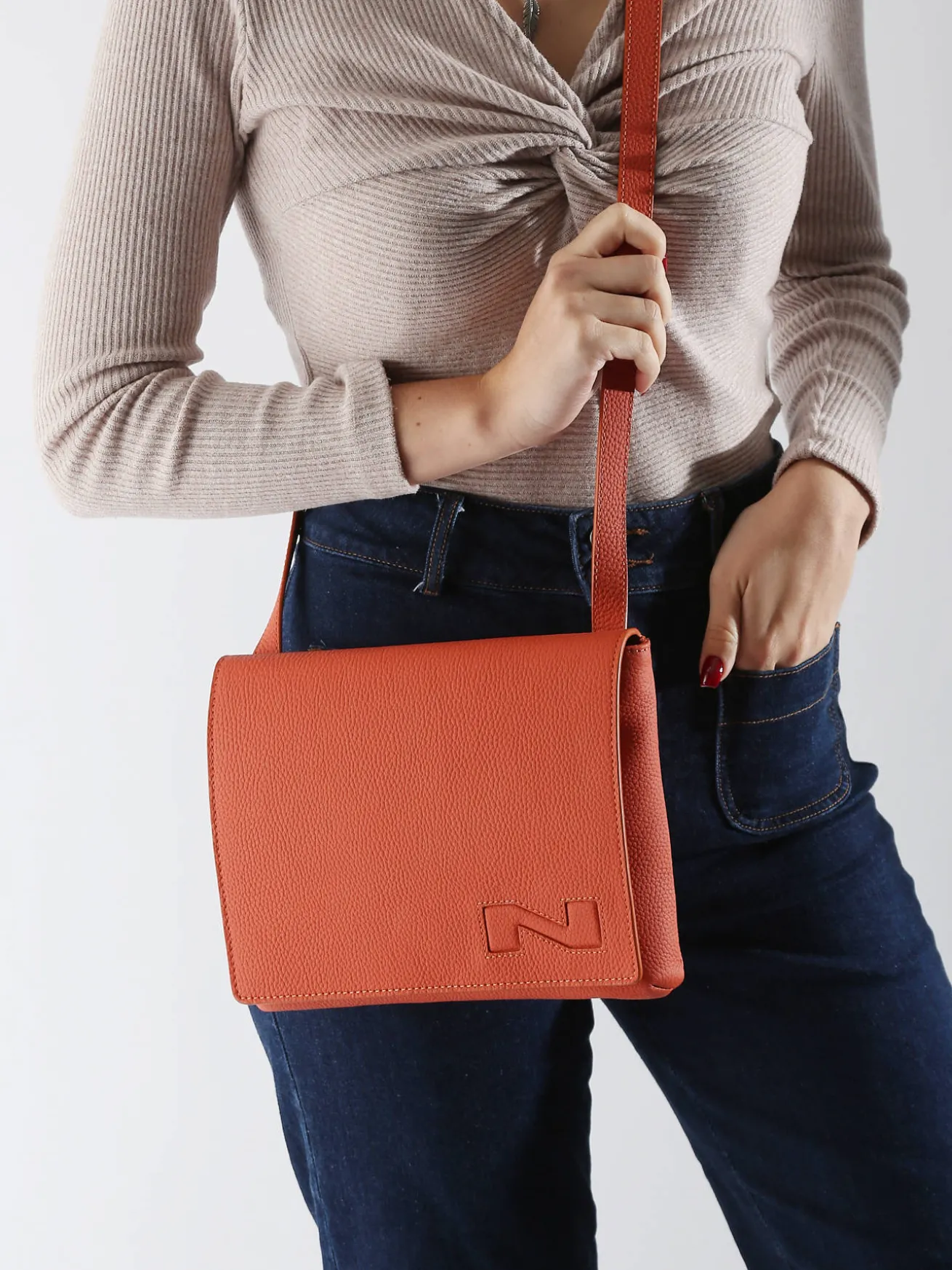 Sac bandoulière Brugge cuir NATHAN BAUME