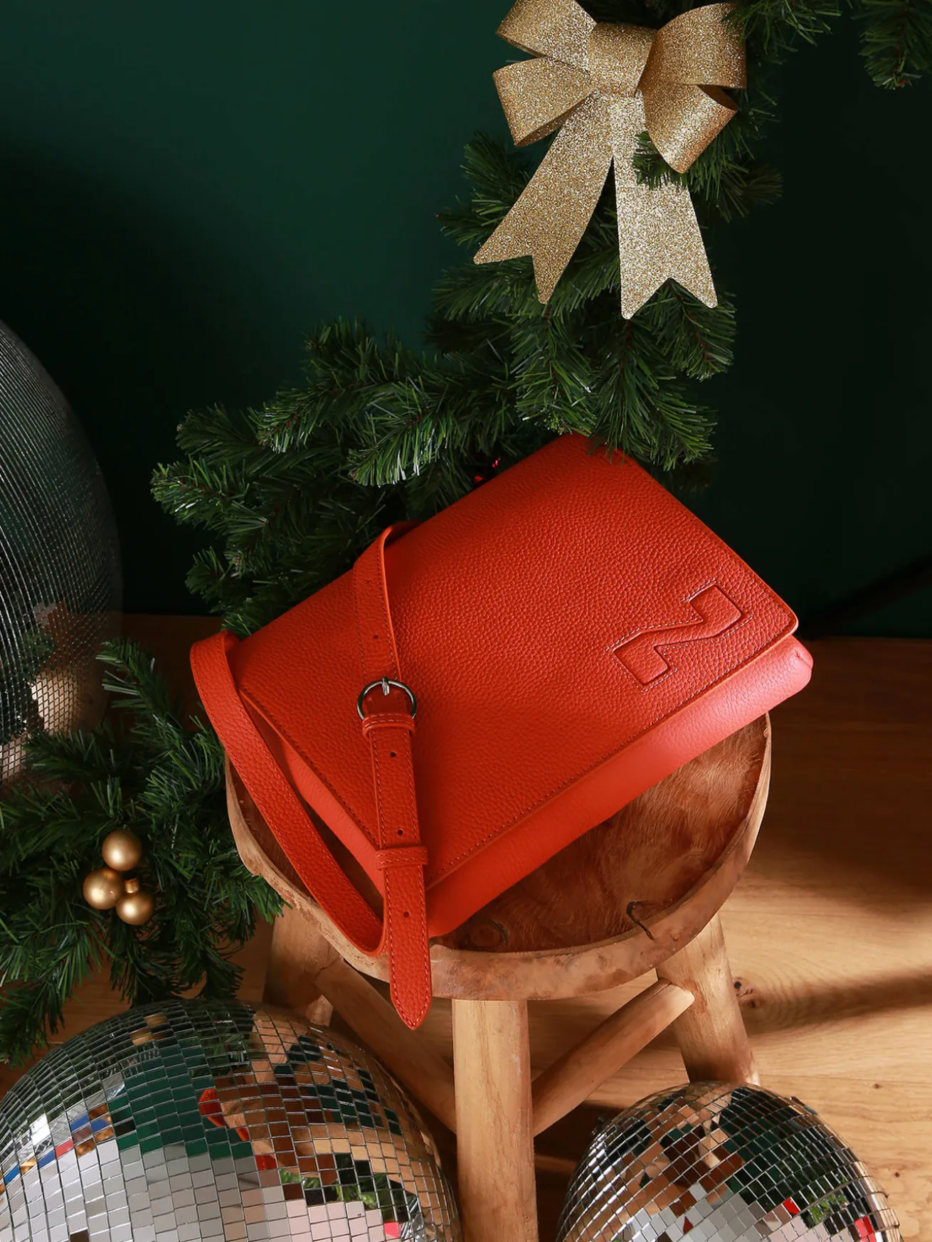 Sac bandoulière Brugge cuir NATHAN BAUME
