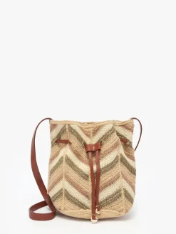 Sac bandoulière Cabas jute VANESSA BRUNO