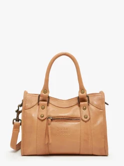Sac bandoulière Cow cuir BASILIC PEPPER