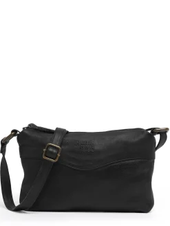 Sac bandoulière Cow cuir BASILIC PEPPER