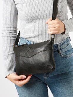 Sac bandoulière Cow cuir BASILIC PEPPER