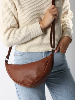 Sac bandoulière Cow cuir BASILIC PEPPER