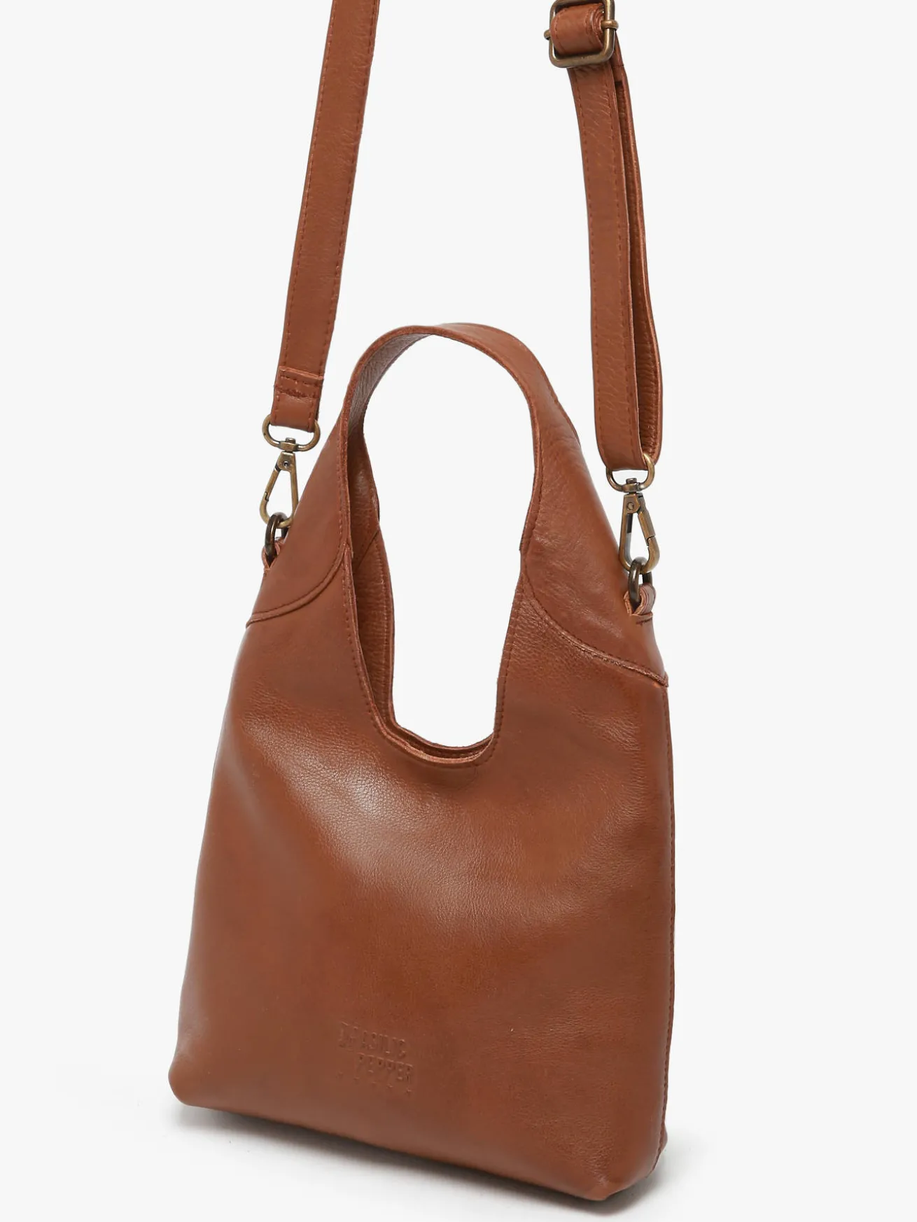 Sac bandoulière Cow cuir BASILIC PEPPER