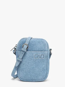 Sac bandoulière Denim cuir NATHAN BAUME