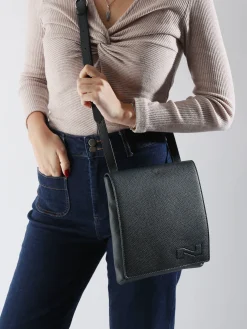 Sac bandoulière Dinant cuir NATHAN BAUME