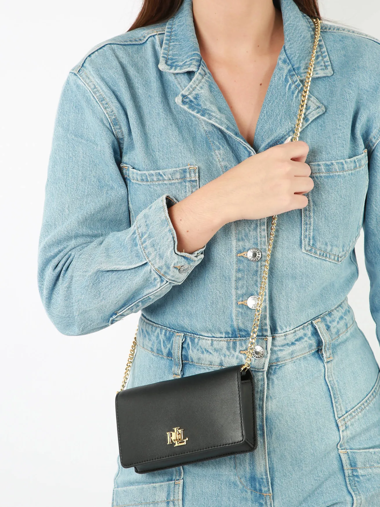 Sac bandoulière Dryden cuir LAUREN RALPH LAUREN