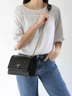 Sac bandoulière Eco rianee polyurethane GUESS