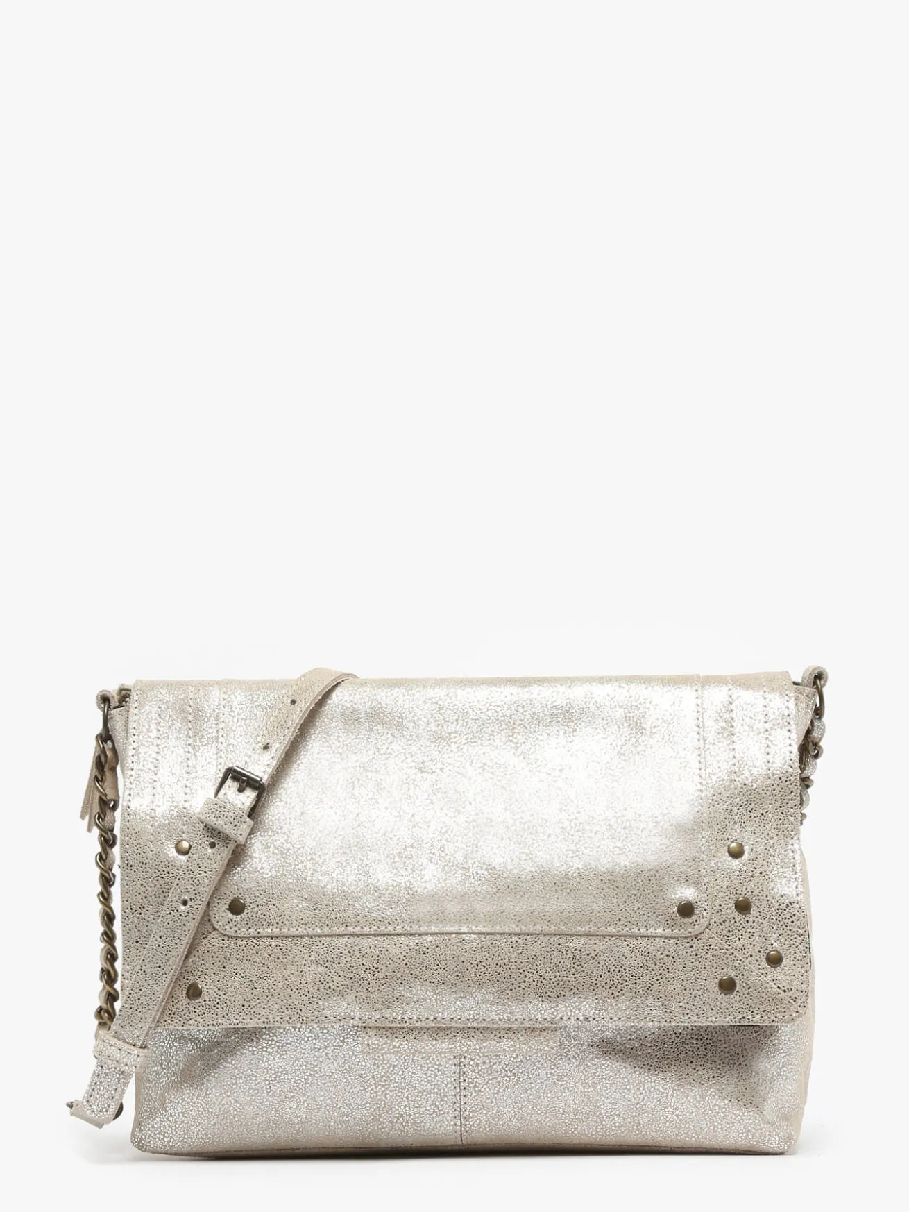 Sac bandoulière Felizia cuir PIECES