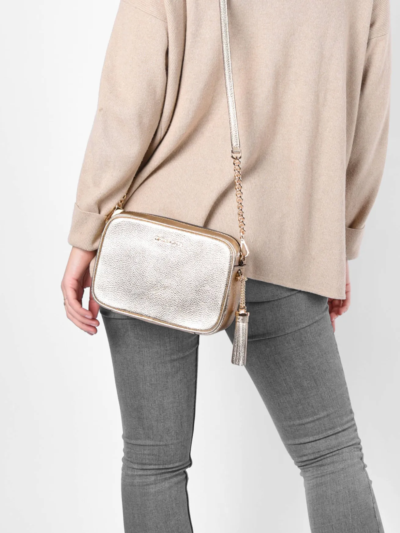 Sac bandoulière Ginny cuir MICHAEL KORS