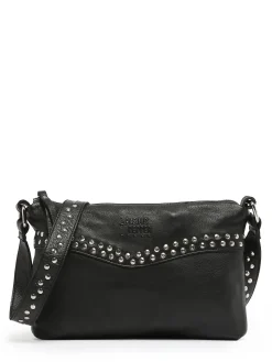 Sac bandoulière Glam cuir BASILIC PEPPER