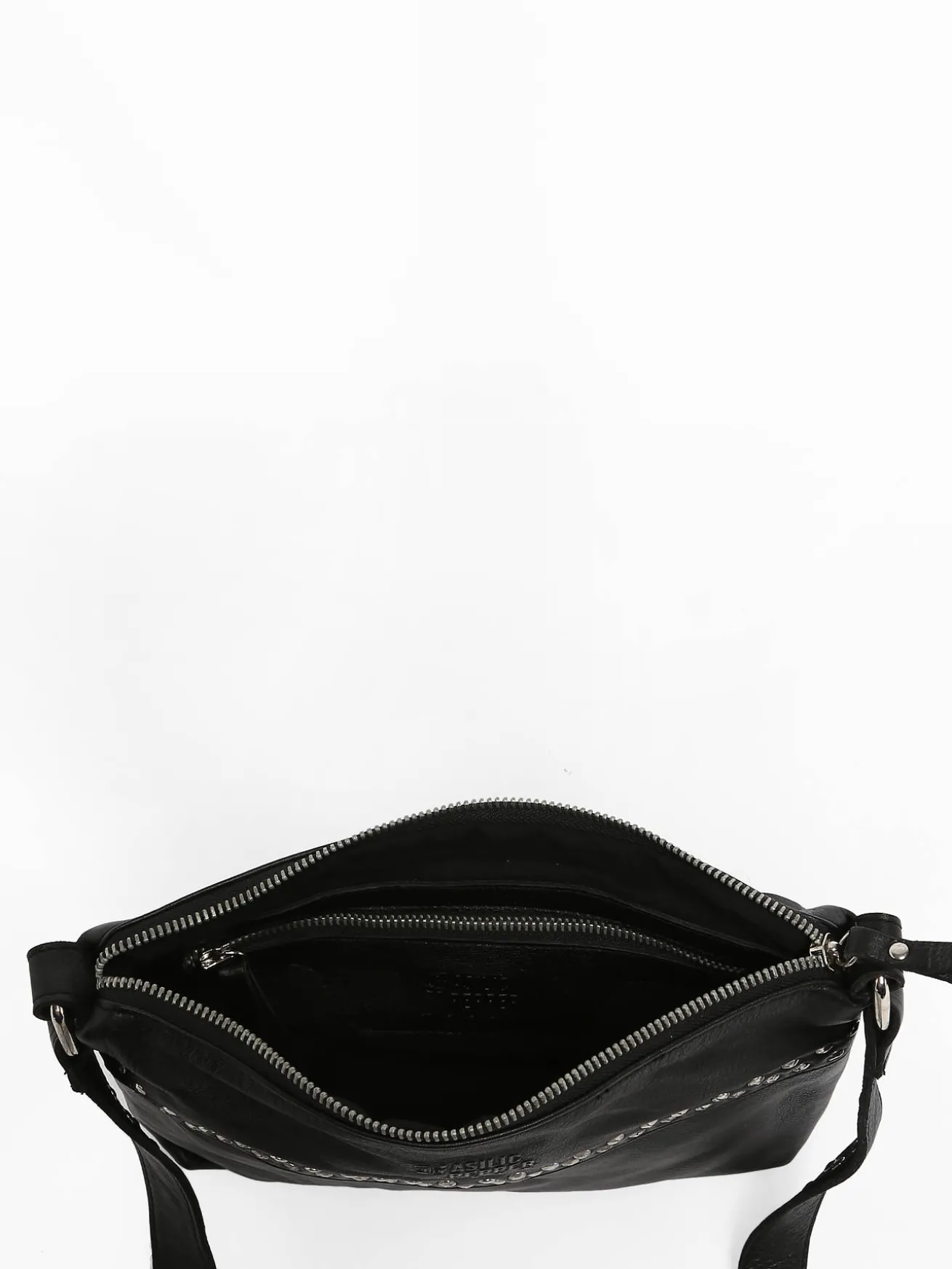 Sac bandoulière Glam cuir BASILIC PEPPER