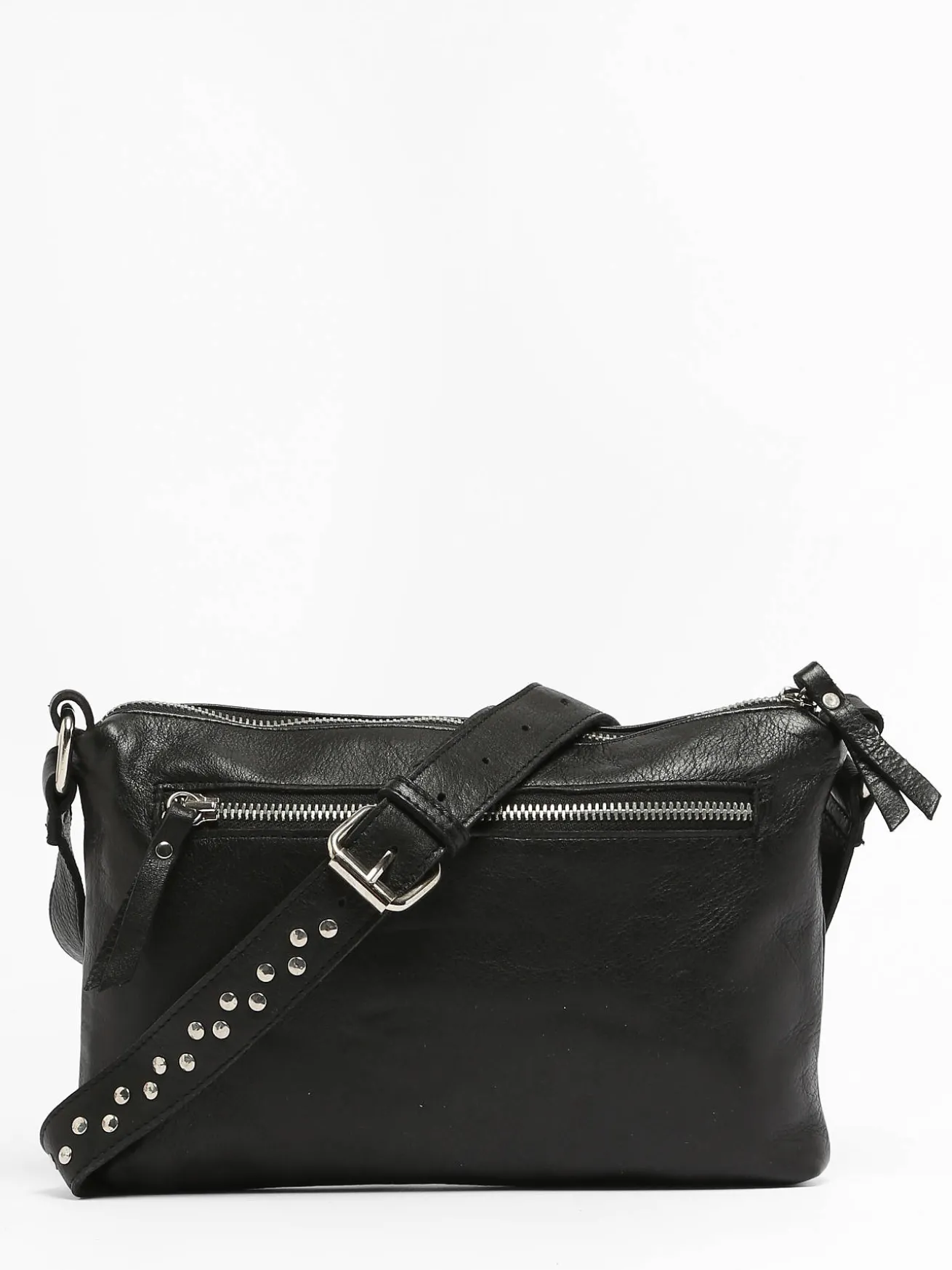 Sac bandoulière Glam cuir BASILIC PEPPER