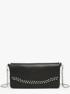 Sac bandoulière Glam cuir BASILIC PEPPER