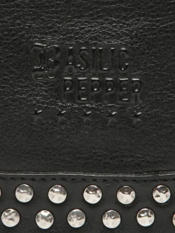 Sac bandoulière Glam cuir BASILIC PEPPER