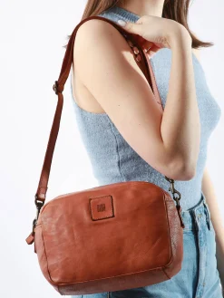 Sac bandoulière Heritage cuir BIBA