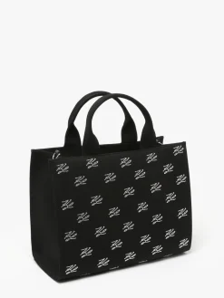 Sac bandoulière K autograph coton KARL LAGERFELD