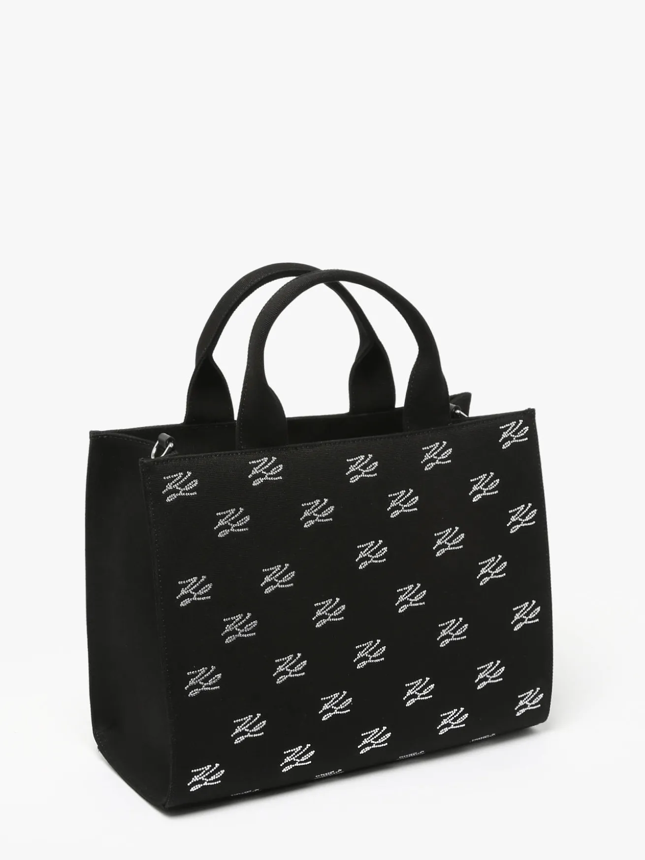 Sac bandoulière K autograph coton KARL LAGERFELD