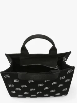 Sac bandoulière K autograph coton KARL LAGERFELD