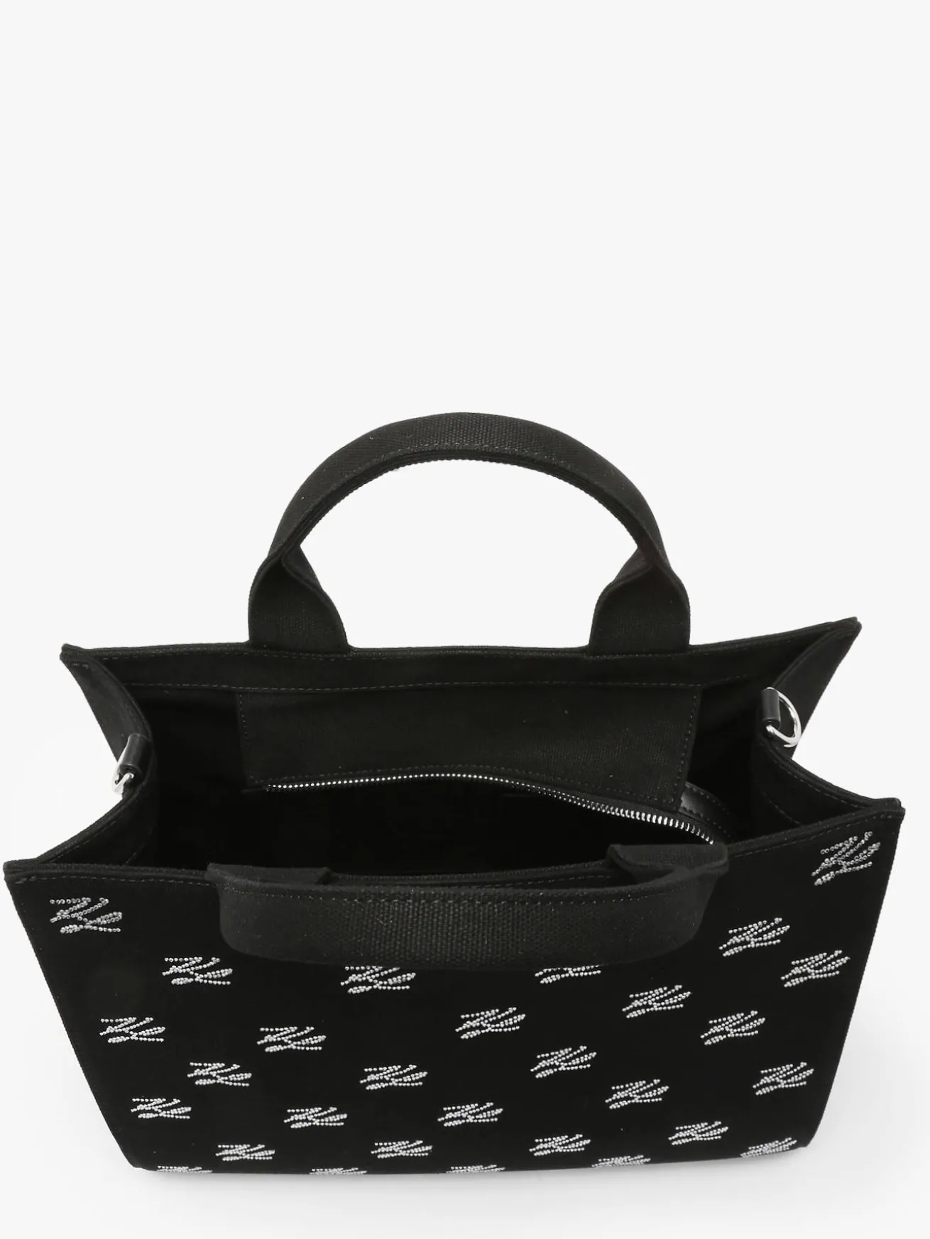 Sac bandoulière K autograph coton KARL LAGERFELD