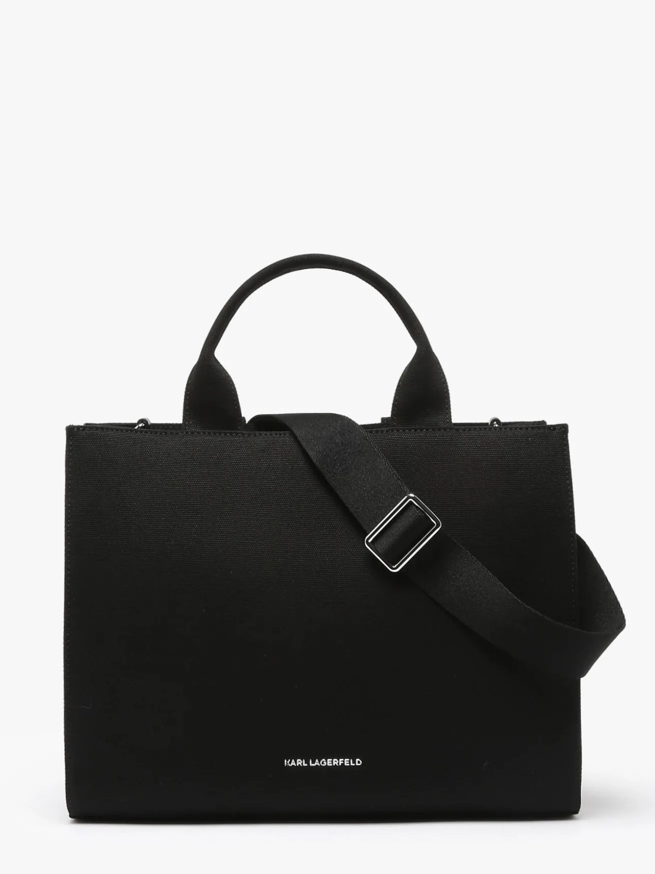 Sac bandoulière K autograph coton KARL LAGERFELD