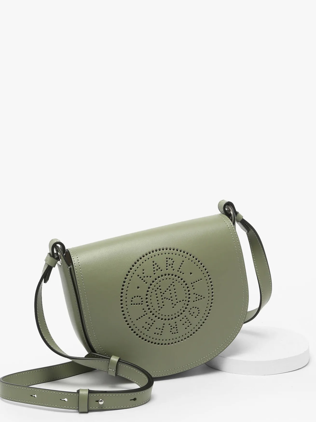 Sac bandoulière K circle cuir KARL LAGERFELD