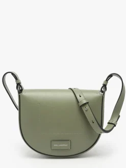 Sac bandoulière K circle cuir KARL LAGERFELD
