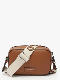 Sac bandoulière K circle cuir KARL LAGERFELD