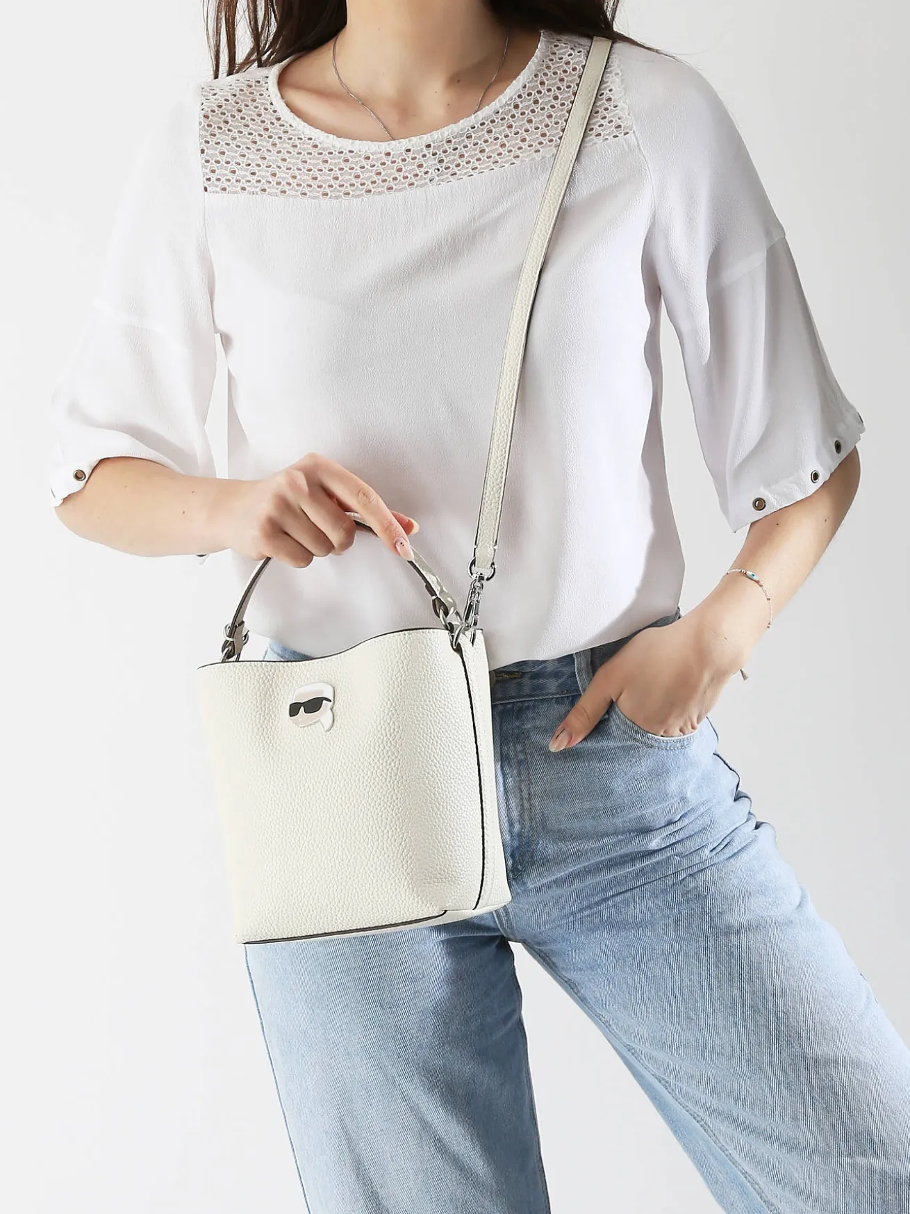 Sac bandoulière K ikon KARL LAGERFELD