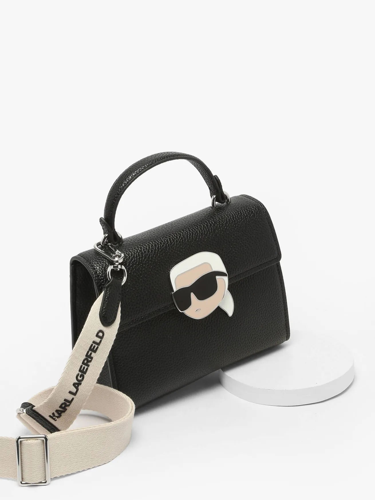 Sac bandoulière K ikon polyurethane KARL LAGERFELD
