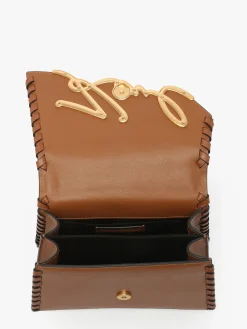 Sac bandoulière K signature cuir KARL LAGERFELD