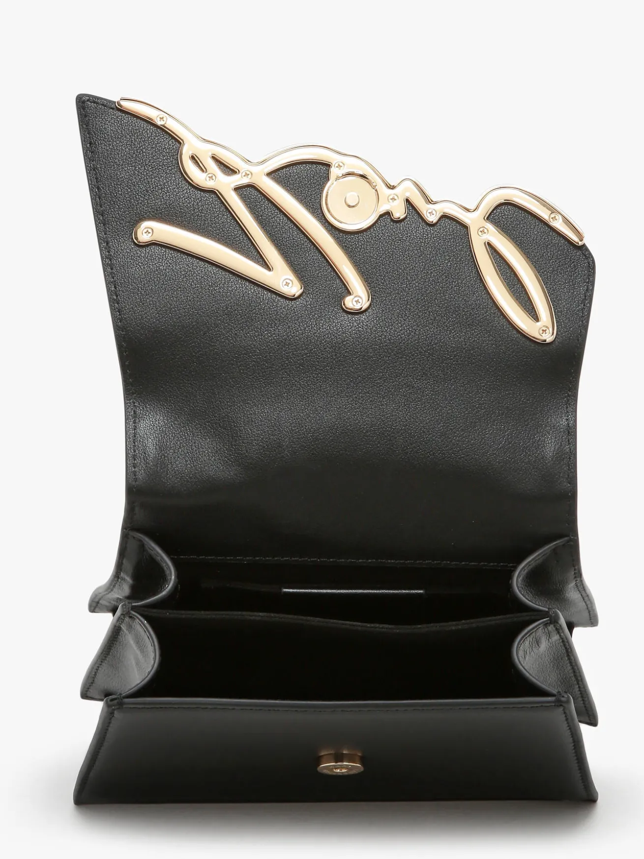 Sac bandoulière K signature cuir KARL LAGERFELD