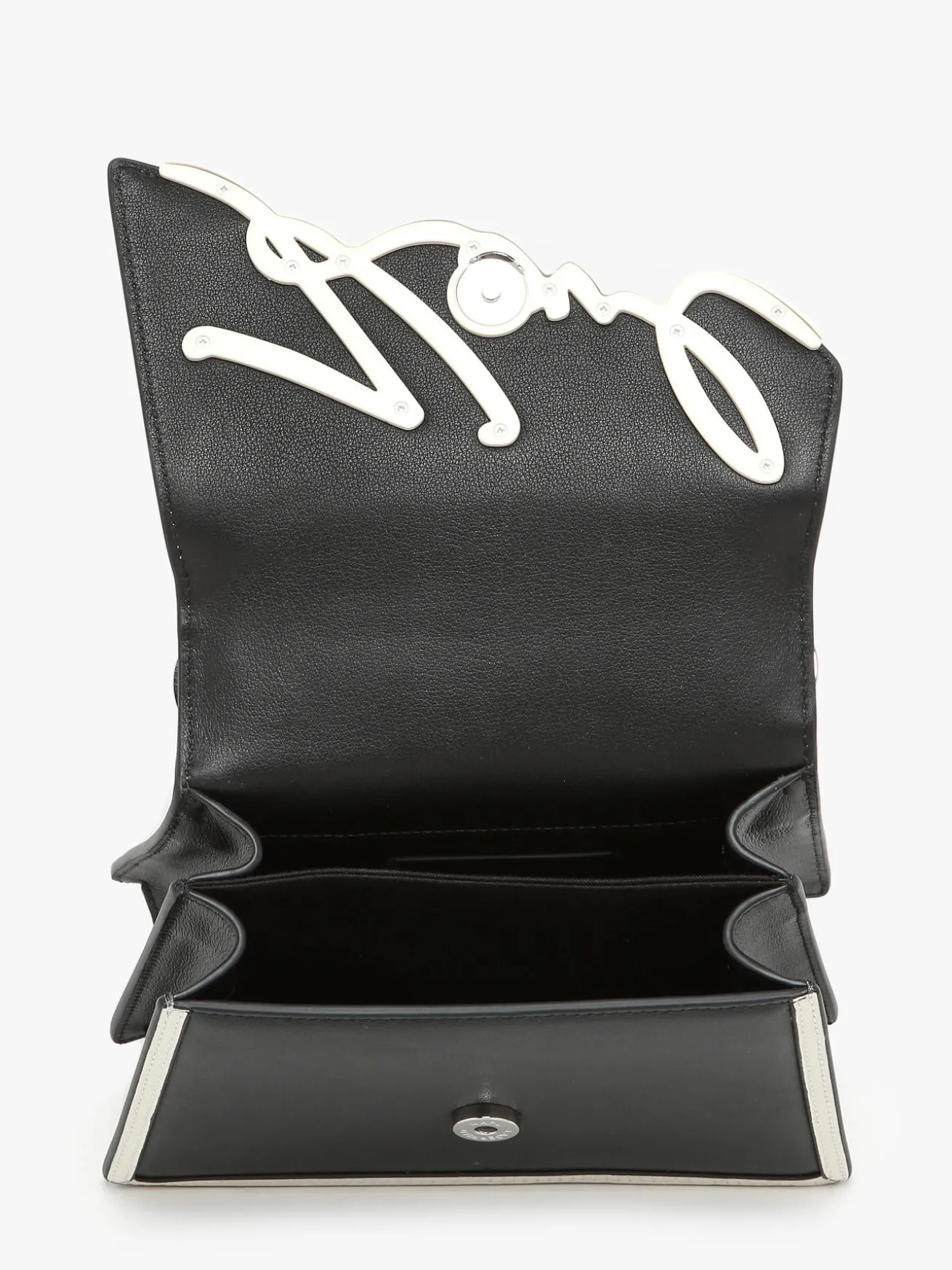 Sac bandoulière K signature cuir KARL LAGERFELD