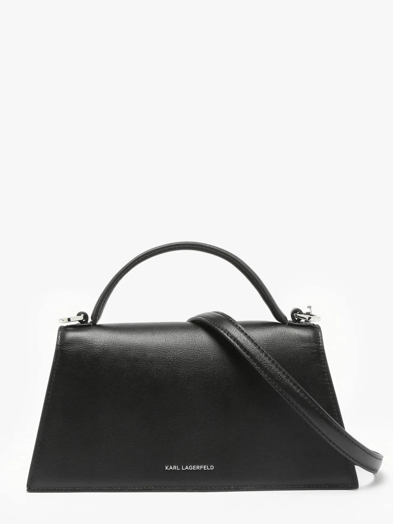 Sac bandoulière K signature cuir KARL LAGERFELD