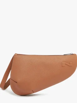 Sac bandoulière Large City Perle cuir NATHAN BAUME