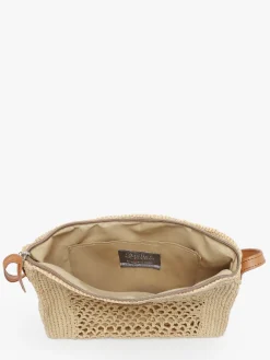 Sac bandoulière L'atelier du crochet raphia LE VOYAGE EN PANIER