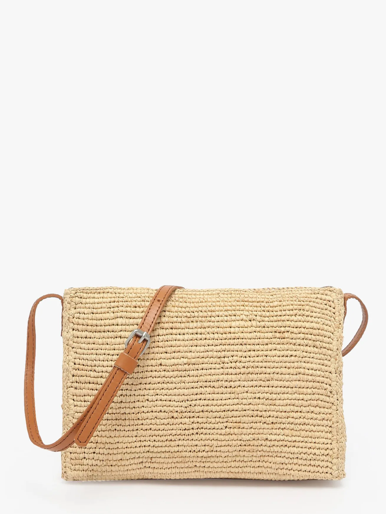 Sac bandoulière L'atelier du crochet raphia LE VOYAGE EN PANIER