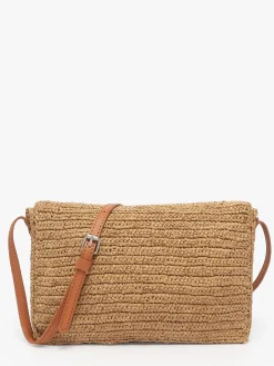 Sac bandoulière L'atelier du crochet raphia LE VOYAGE EN PANIER