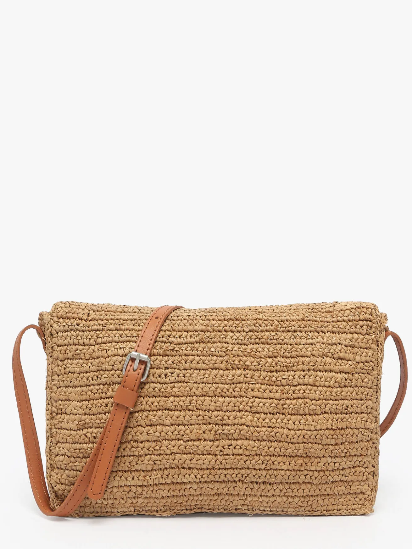 Sac bandoulière L'atelier du crochet raphia LE VOYAGE EN PANIER