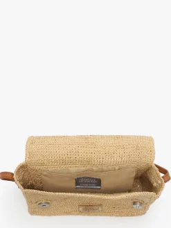 Sac bandoulière L'atelier du crochet raphia LE VOYAGE EN PANIER
