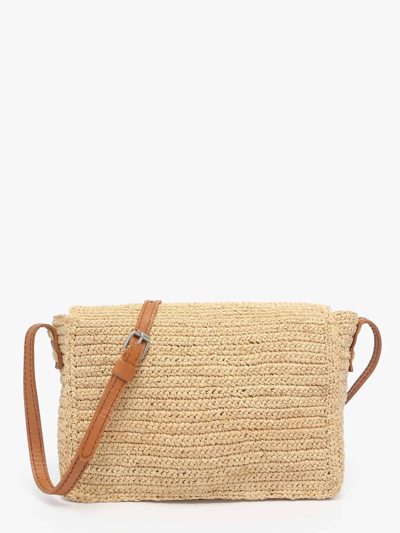 Sac bandoulière L'atelier du crochet raphia LE VOYAGE EN PANIER