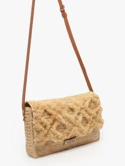 Sac bandoulière L'atelier du crochet raphia LE VOYAGE EN PANIER