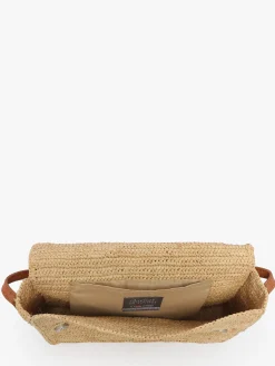 Sac bandoulière L'atelier du crochet raphia LE VOYAGE EN PANIER
